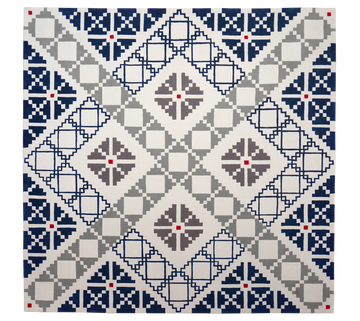 PUZZLED RUG